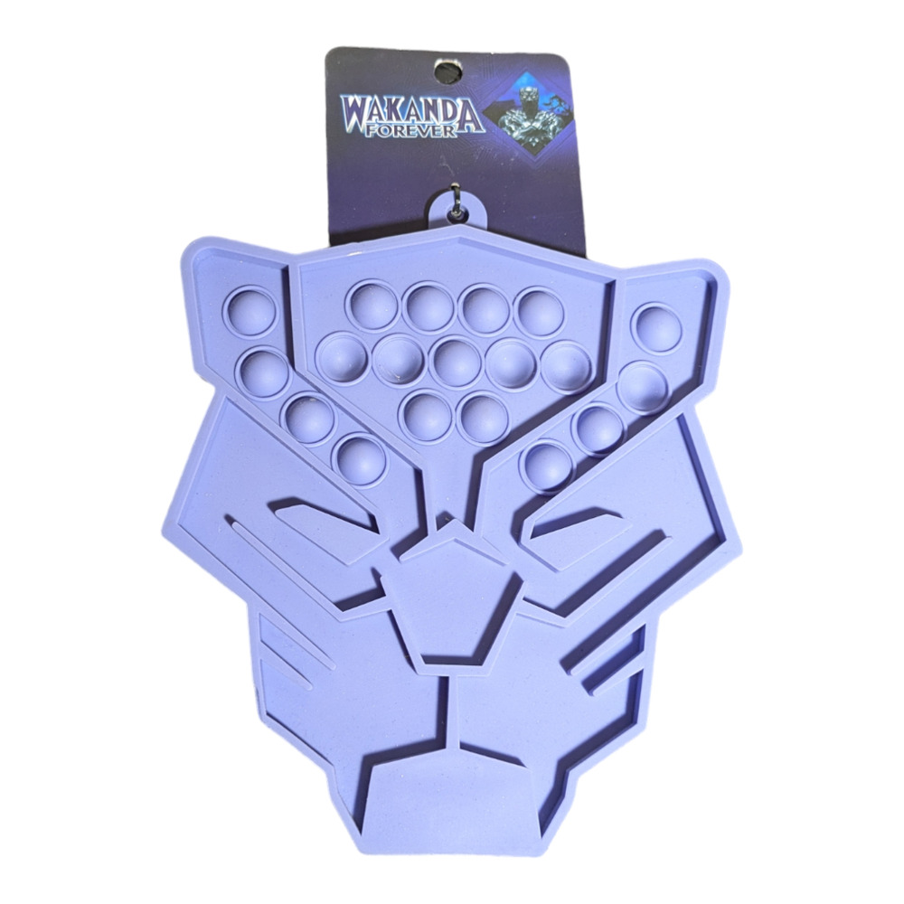 2022 marvel Black panther Silicone Trivet/Push Pop it Fidget Toy Wakanda forever
